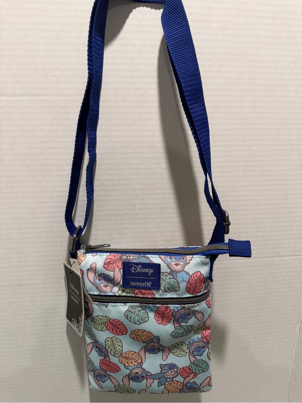 Loungefly Disney Lilo & Stitch Tropical Passport Crossbody Bag